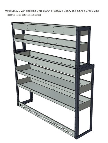 Metrax van racking - van,