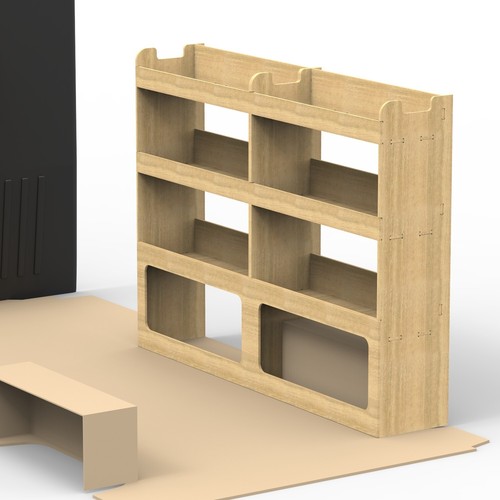 Citroen relay racking shelving - racking,